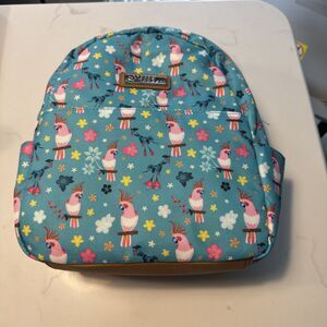 Lily Bloom Parrots in Paradise Eden Backpack NWT Karma Bloom